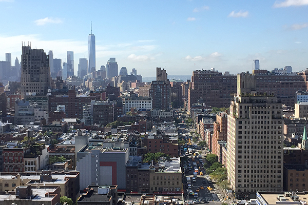New York City Skyline in Chelsea